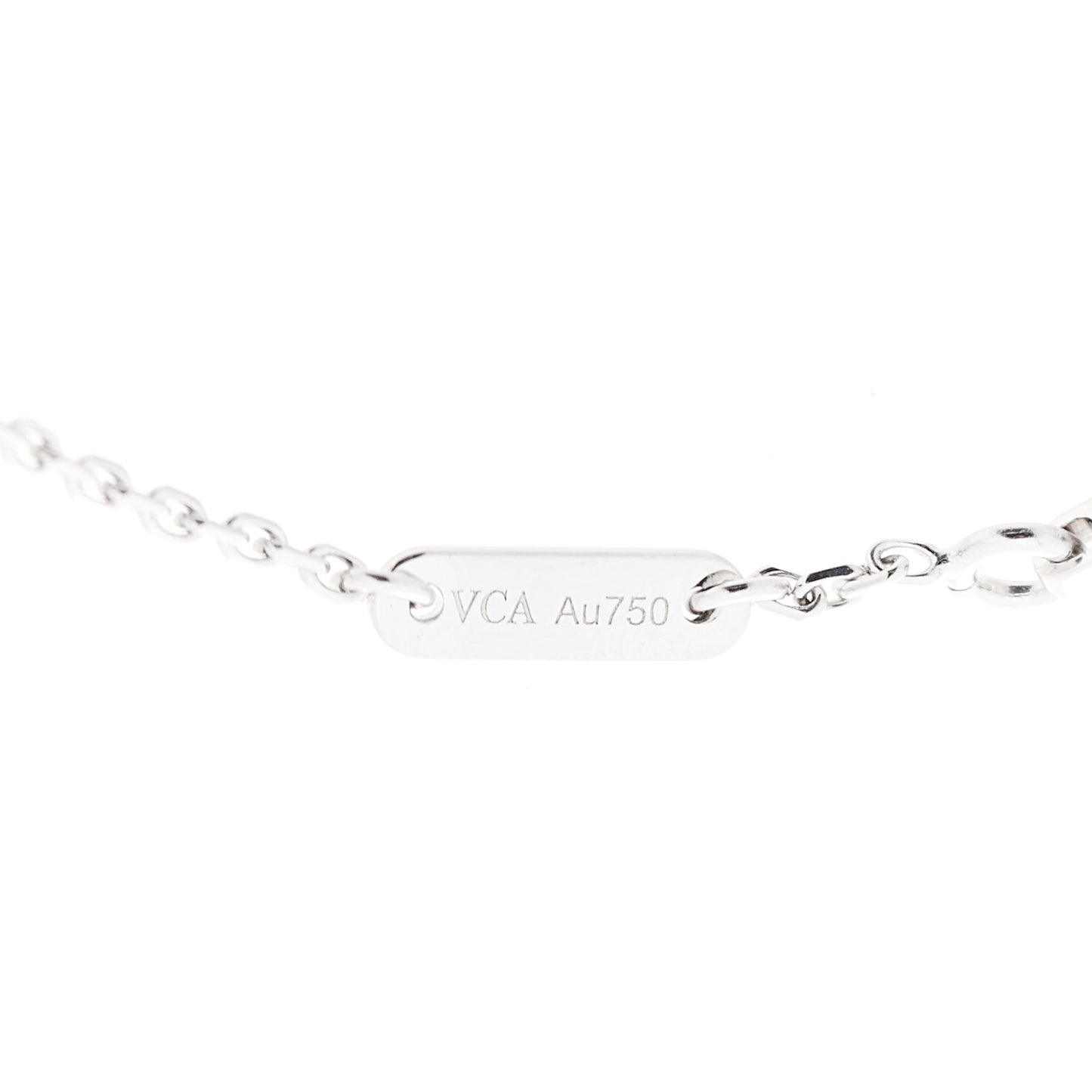 18K White Gold Turquoise Sweet Alhambra Butterfly Bracelet