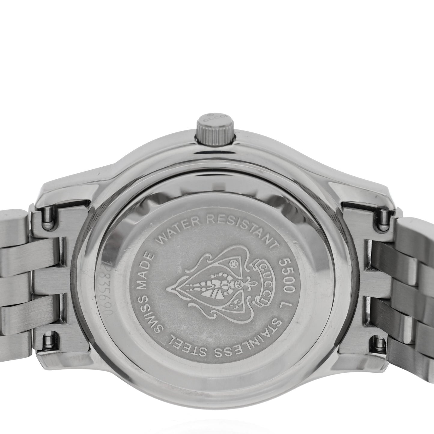 Stainless Steel Diamond Pink Mother of Pearl 27mm 5500L Quartz Watch