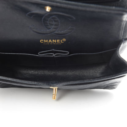 Chanel Caviar Quilted Small Double Flap Navy 5 of 15