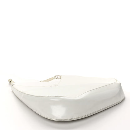 Prada Spazzolato Maxi Cleo Adjustable Strap Shoulder Bag White 4 of 10