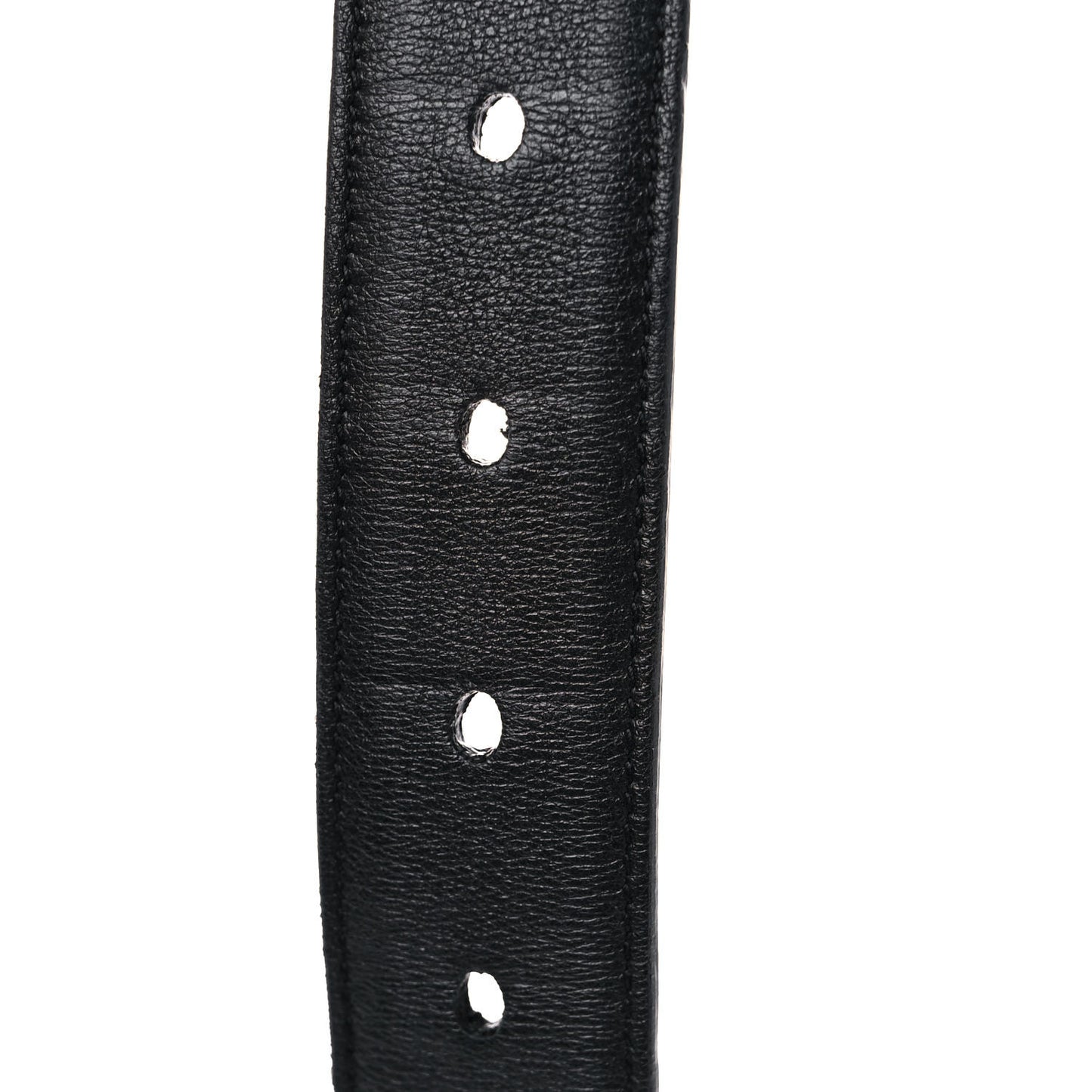 Smooth Calfskin Monogram Square Buckle Belt 85 34 Black