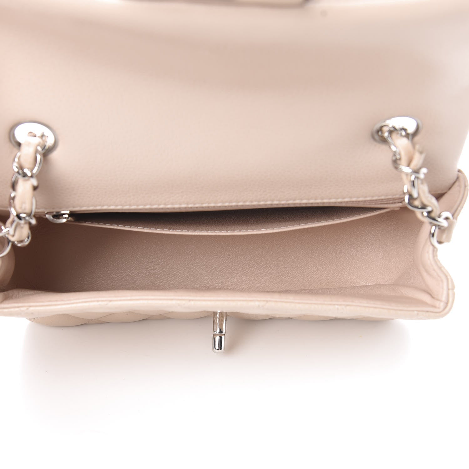 Chanel Caviar Quilted Mini Rectangular Flap Light Pink 5 of 12