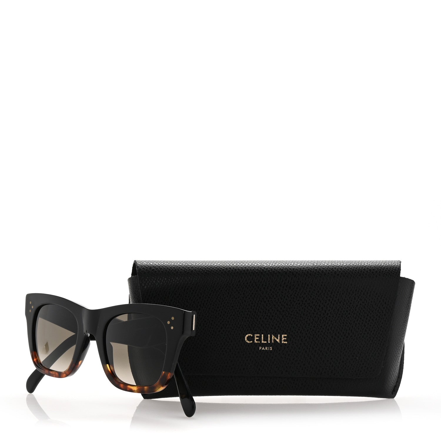 Celine Acetate Catherine Sunglasses CL41089/S Black Havana 7 of 7
