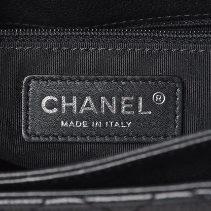 Chanel Caviar Quilted Medium Rock In Rome Single Flap Black 6 of 12