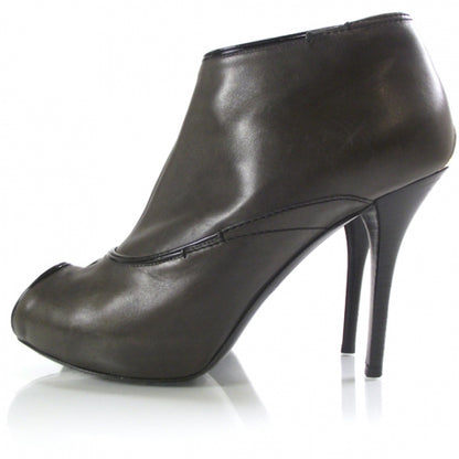 Louis Vuitton Leather Intense Low Boots 39 Gris 2 of 8