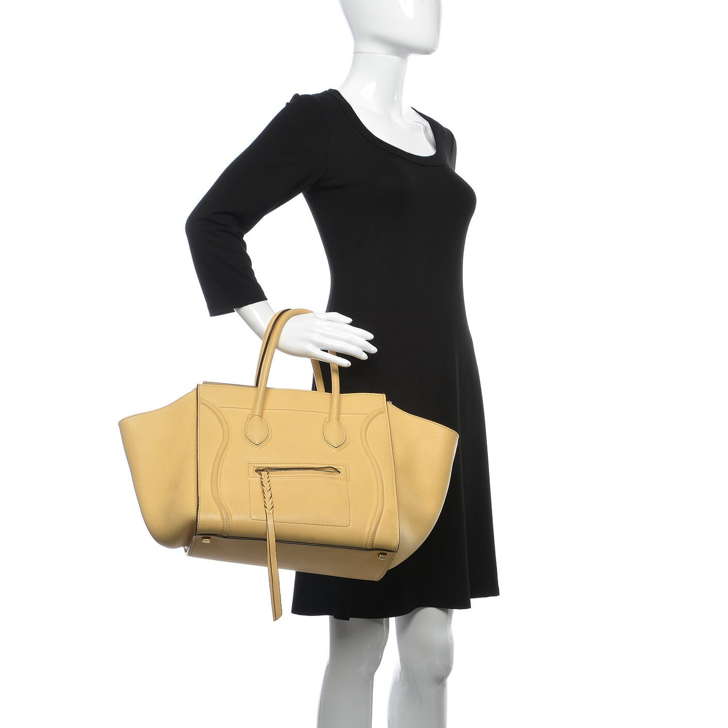 Supple Calfskin Medium Phantom Luggage Butter