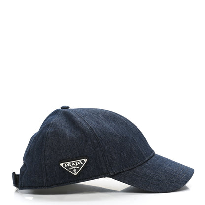 Prada Denim Womens Baseball Cap M Bleu 5 of 9