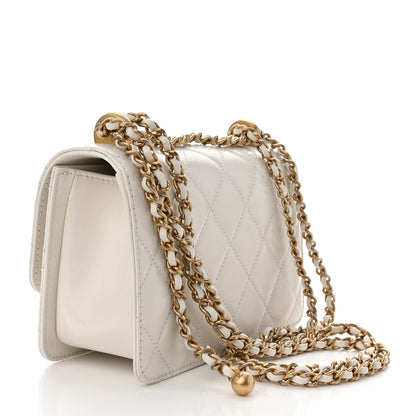 Chanel Calfskin Quilted Mini Perfect Fit Flap White 3 of 11