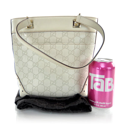 Gucci Guccissima Punch Tote Ivory 3 of 8