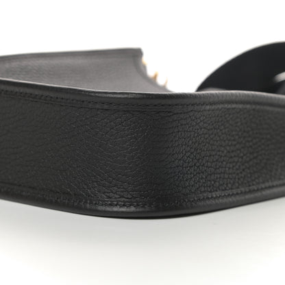 Hermes Taurillon Clemence Evelyne TPM Black 10 of 11