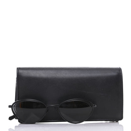 Chanel Metal Cat Eye Sunglasses 4255 Black 8 of 8
