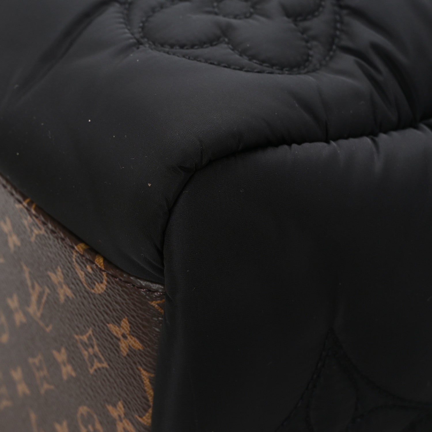 Louis Vuitton Econyl Monogram Pillow Giant Onthego MM Black 8 of 10