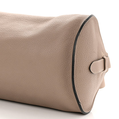 Hermes Taurillon Clemence Sac Doremi 45 Gris Tourterelle 9 of 14