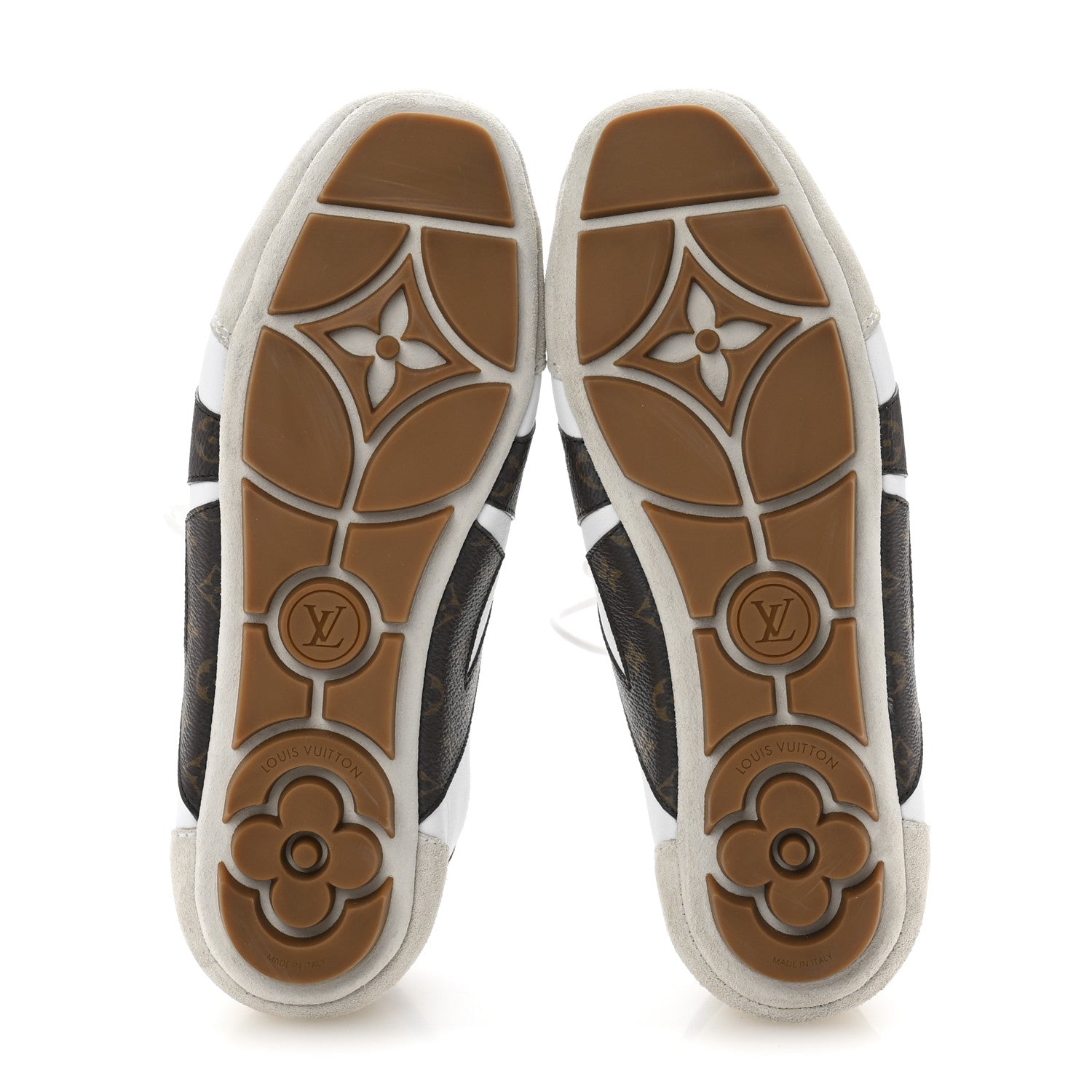 Louis Vuitton Monogram Calfskin Womens LV Sneakerina 39 White 6 of 10