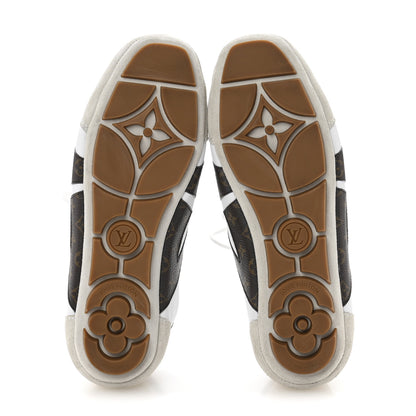 Louis Vuitton Monogram Calfskin Womens LV Sneakerina 39 White 6 of 10