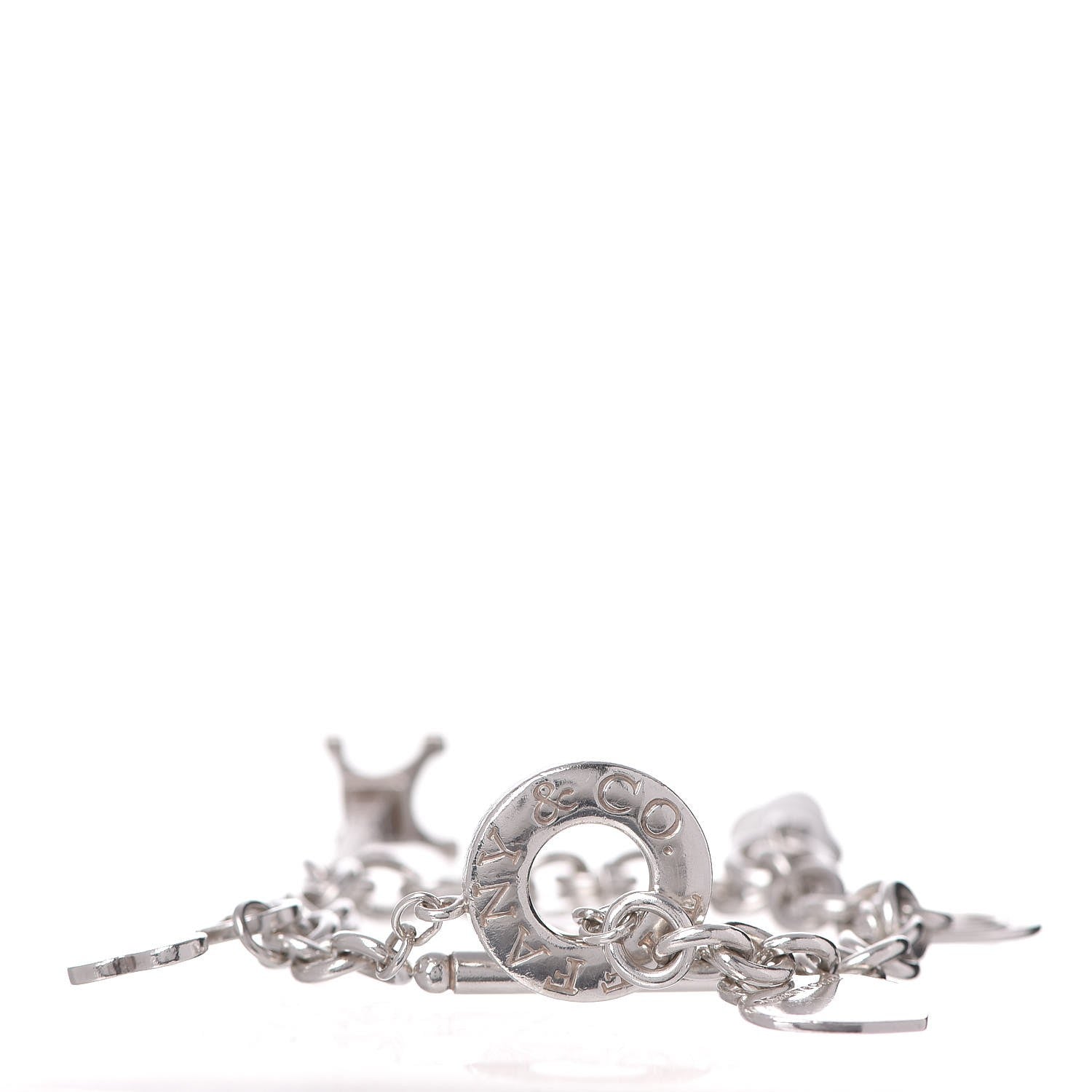 Tiffany Sterling Silver Charm Bracelet 3 of 11