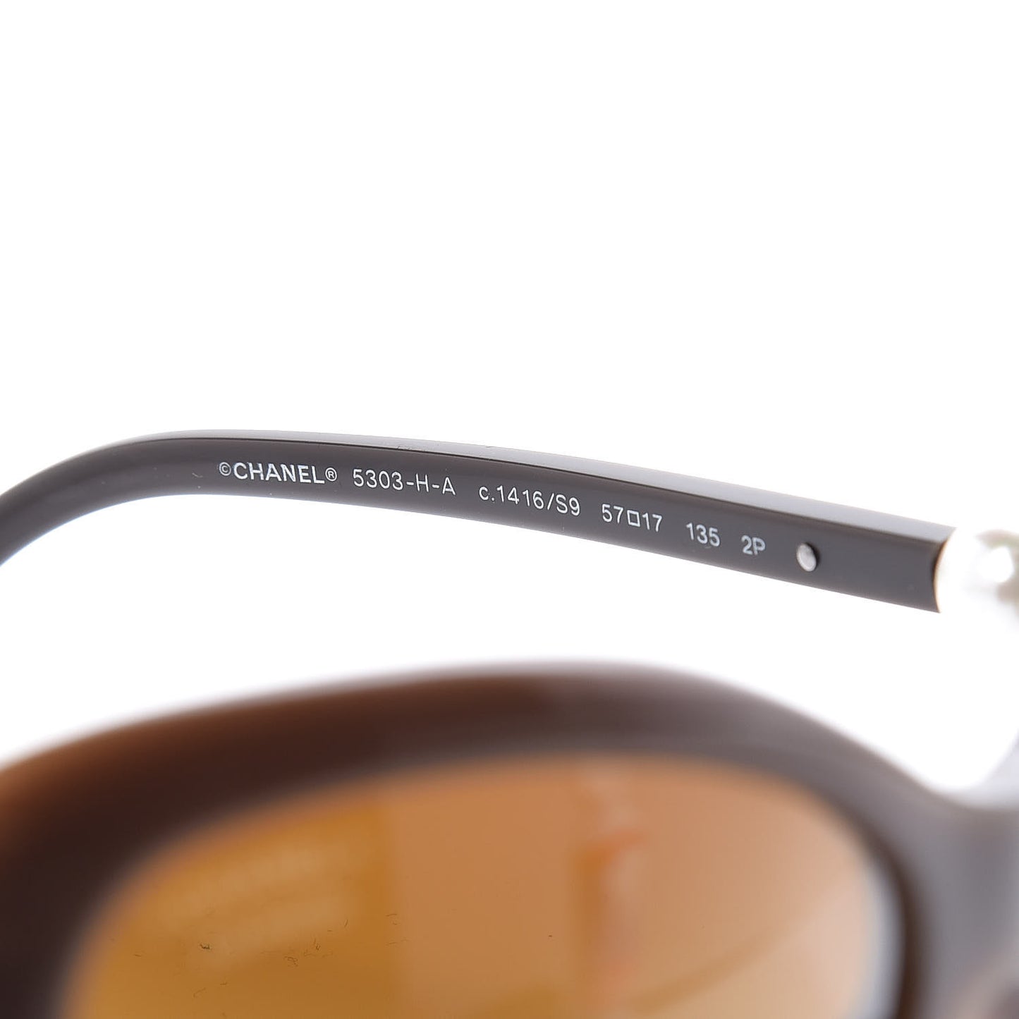 Pearl Polarized Square Sunglasses 5303-H Brown