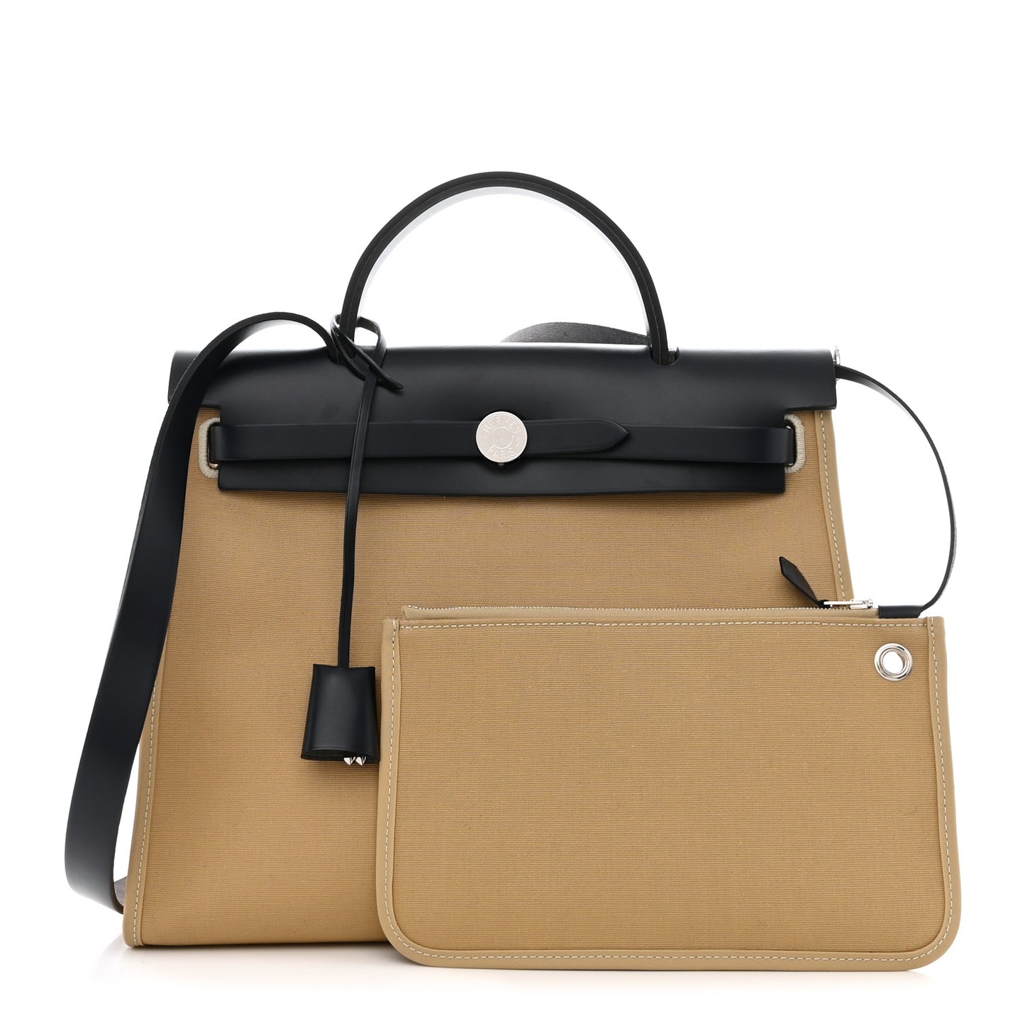 Vache Hunter Toile Herbag Zip 31 PM Trench Bleu Indigo