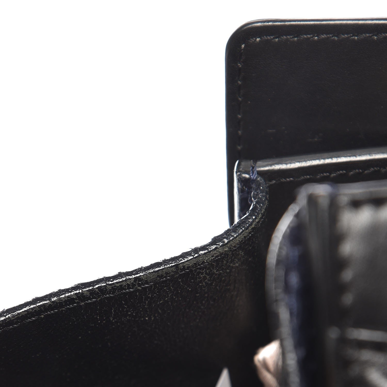 Celine Cobra Mini Luggage Black Navy Khaki 10 of 17