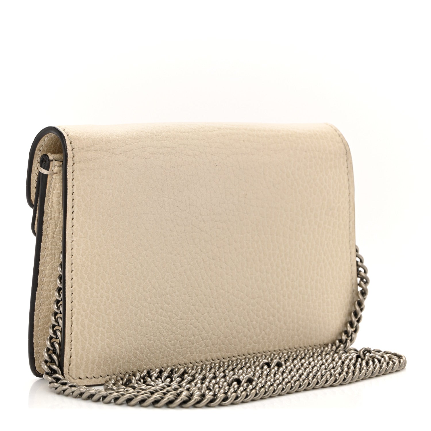 Gucci Dollar Calfskin Crystal Super Mini Dionysus Shoulder Bag Mystic White Black Diamond 2 of 10