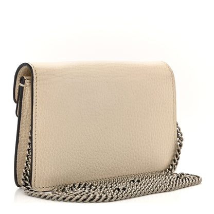 Gucci Dollar Calfskin Crystal Super Mini Dionysus Shoulder Bag Mystic White Black Diamond 2 of 10