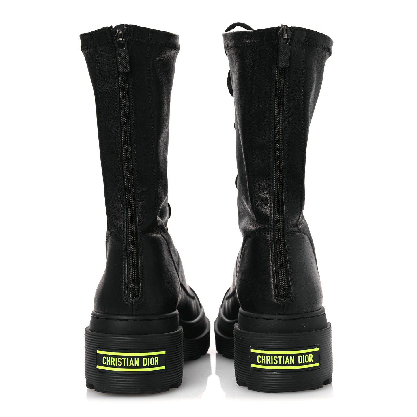 Nappa Stretch Dior Arcade Boots 39 Black