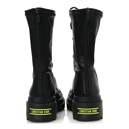 Christian Dior Nappa Stretch Dior Arcade Boots 39 Black 5 of 12