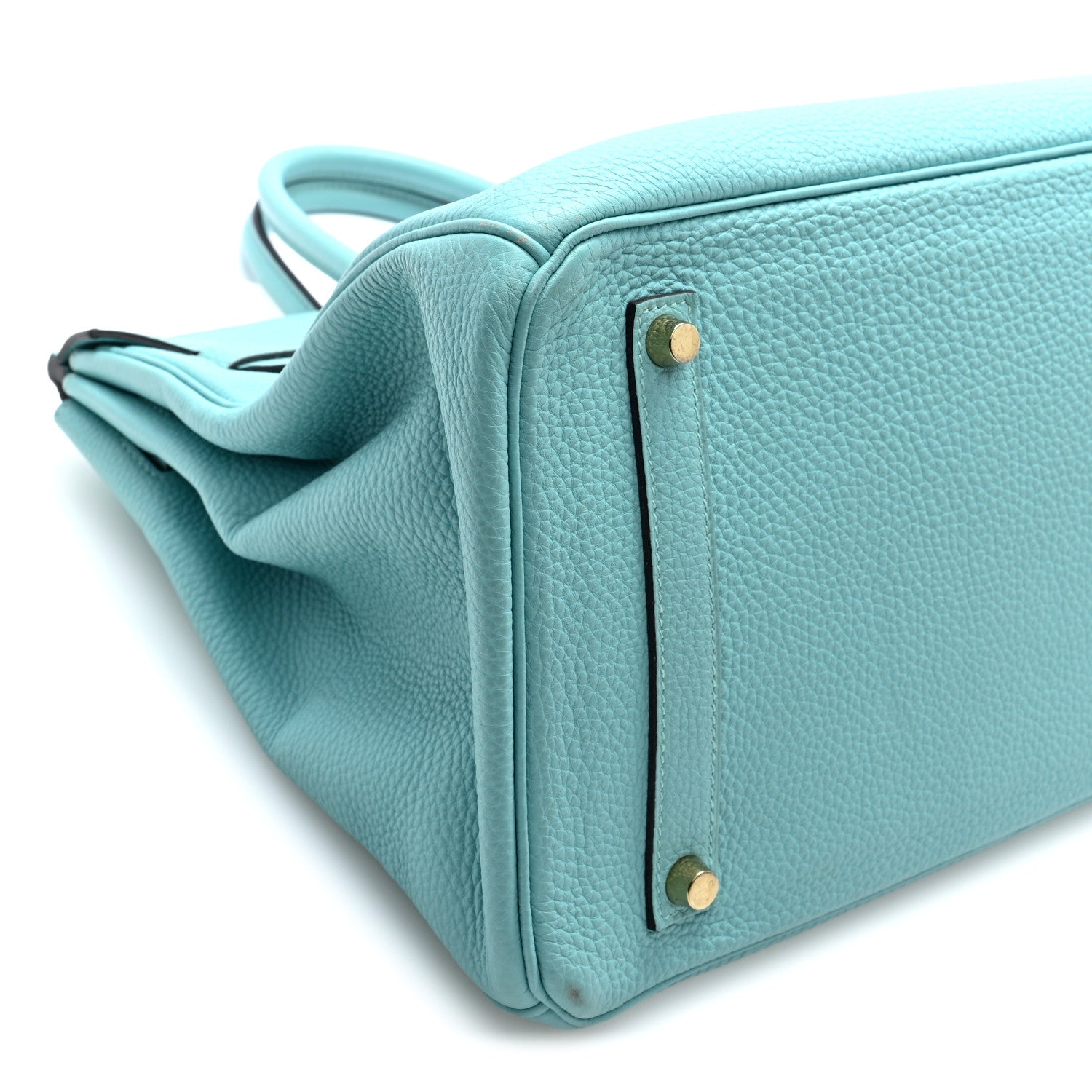 Hermes Togo BIRKIN 35 Bleu Atoll 9 of 10