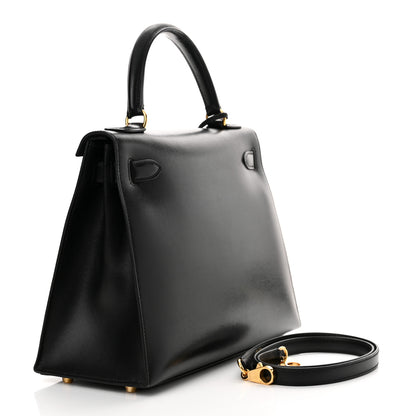 Hermes Box Kelly Sellier 28 Black 3 of 15