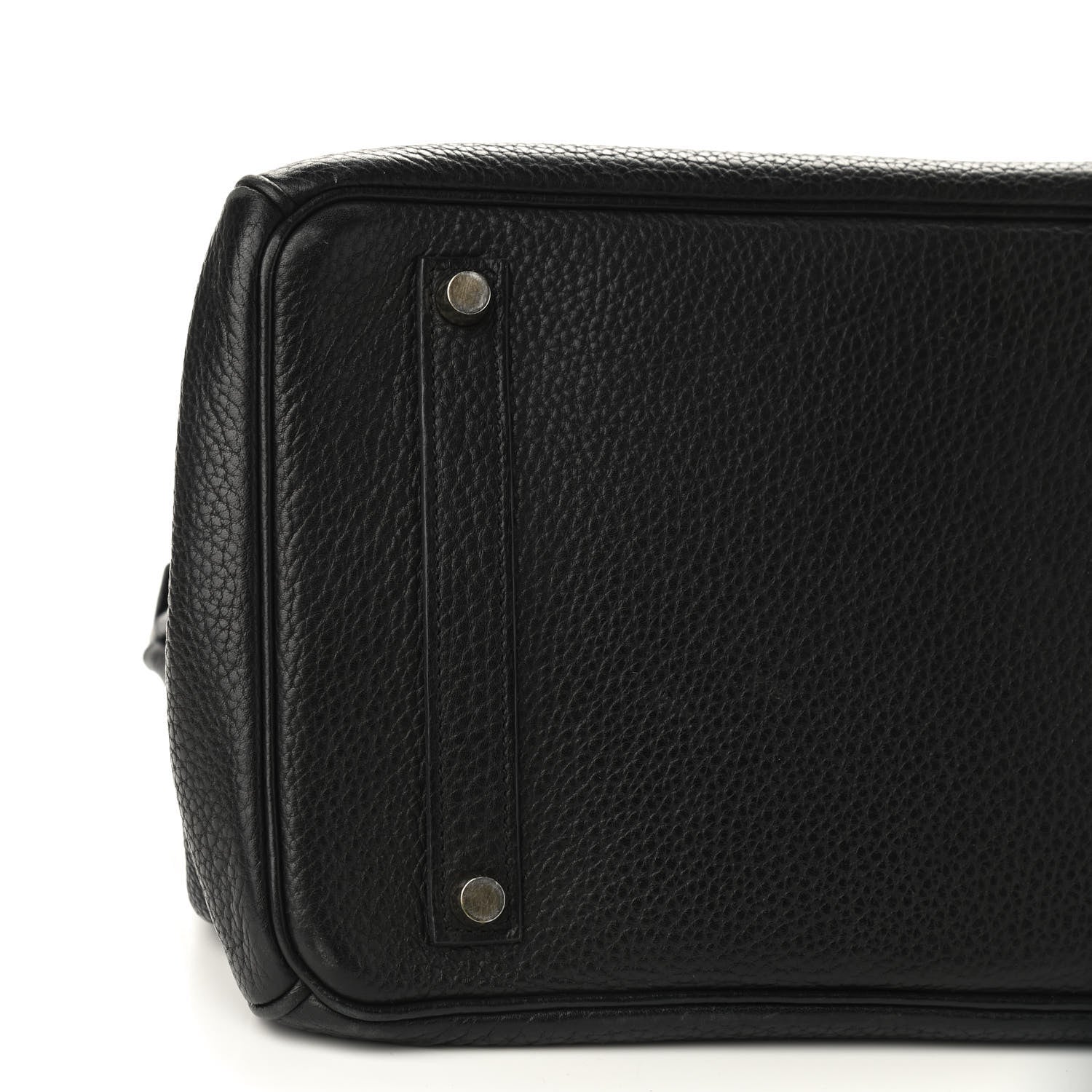Hermes Taurillon Clemence Birkin 35 Black 8 of 19