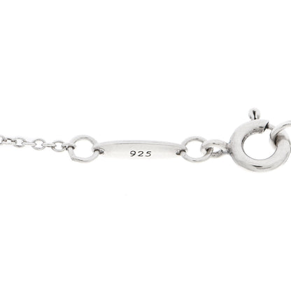 Tiffany Sterling Silver Elsa Peretti Letter L Pendant Necklace 6 of 6