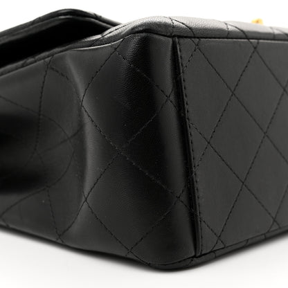 Chanel Lambskin Quilted Maxi Double Flap Black 8 of 12