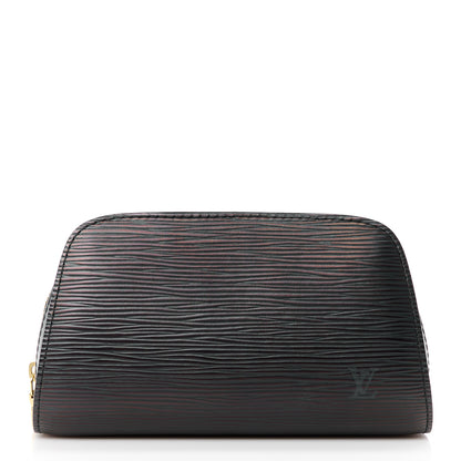 Louis Vuitton Epi Dauphine 17 Cosmetic Pouch Black 1 of 10