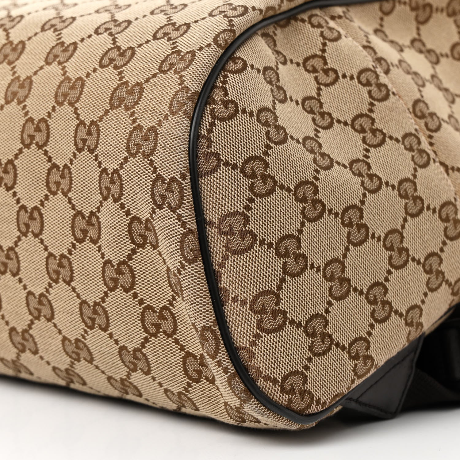 Gucci Monogram Travel Backpack Dark Brown 10 of 11