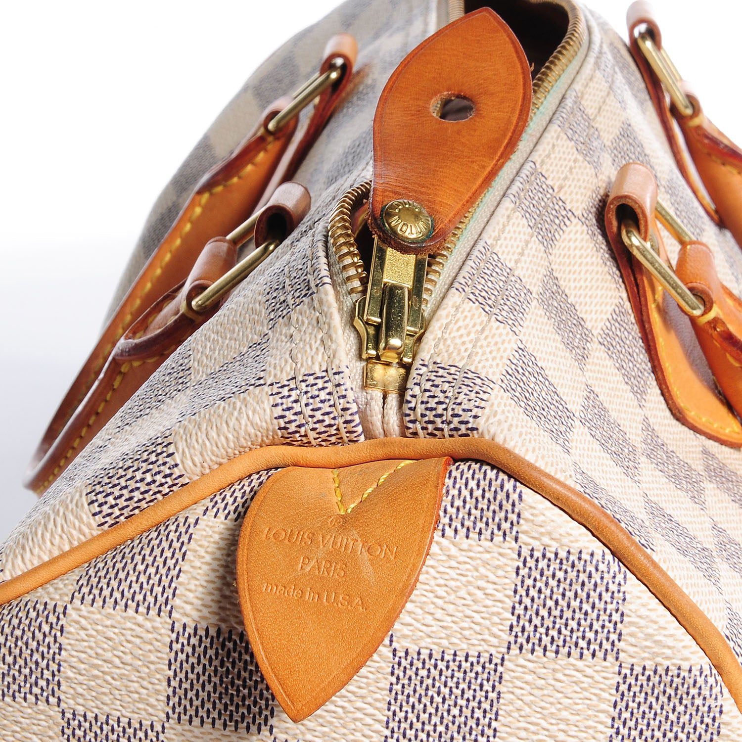Louis Vuitton Damier Azur Speedy 30 9 of 12