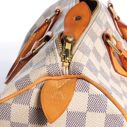 Louis Vuitton Damier Azur Speedy 30 9 of 12