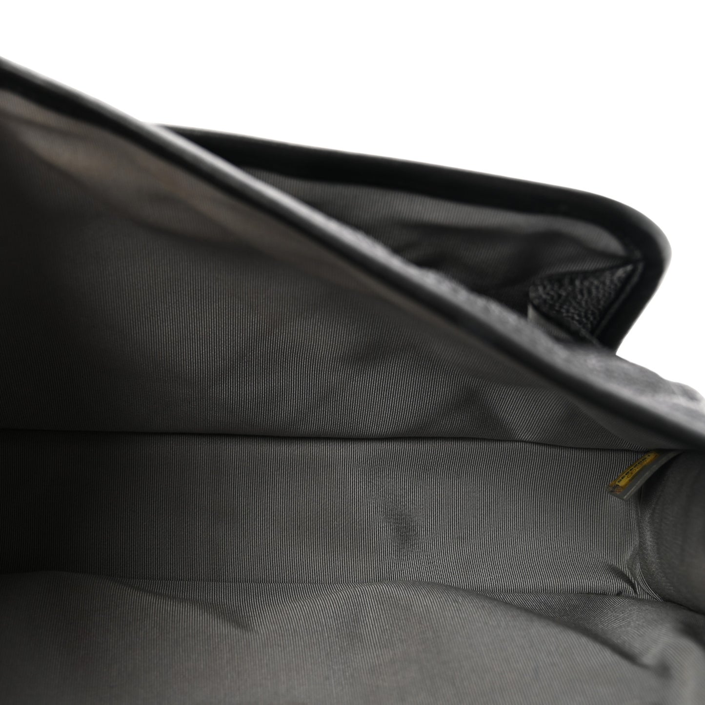 Caviar Quilted Medium French Riviera Flap Black