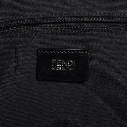 Fendi Vitello Elite FF Business Handbag Black Cobalto 6 of 11