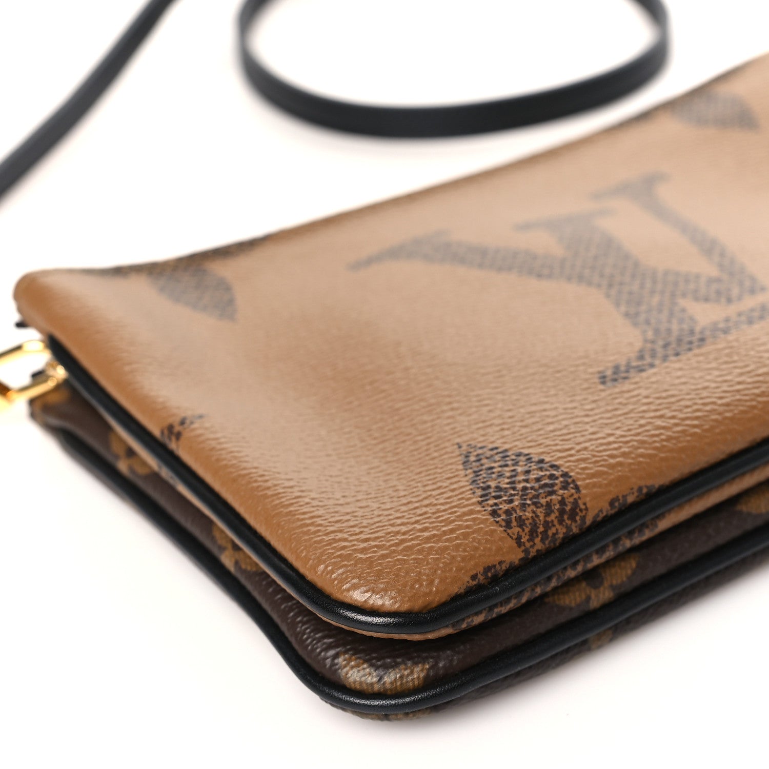 Louis Vuitton Reverse Monogram Giant Double Zip Pochette 8 of 9