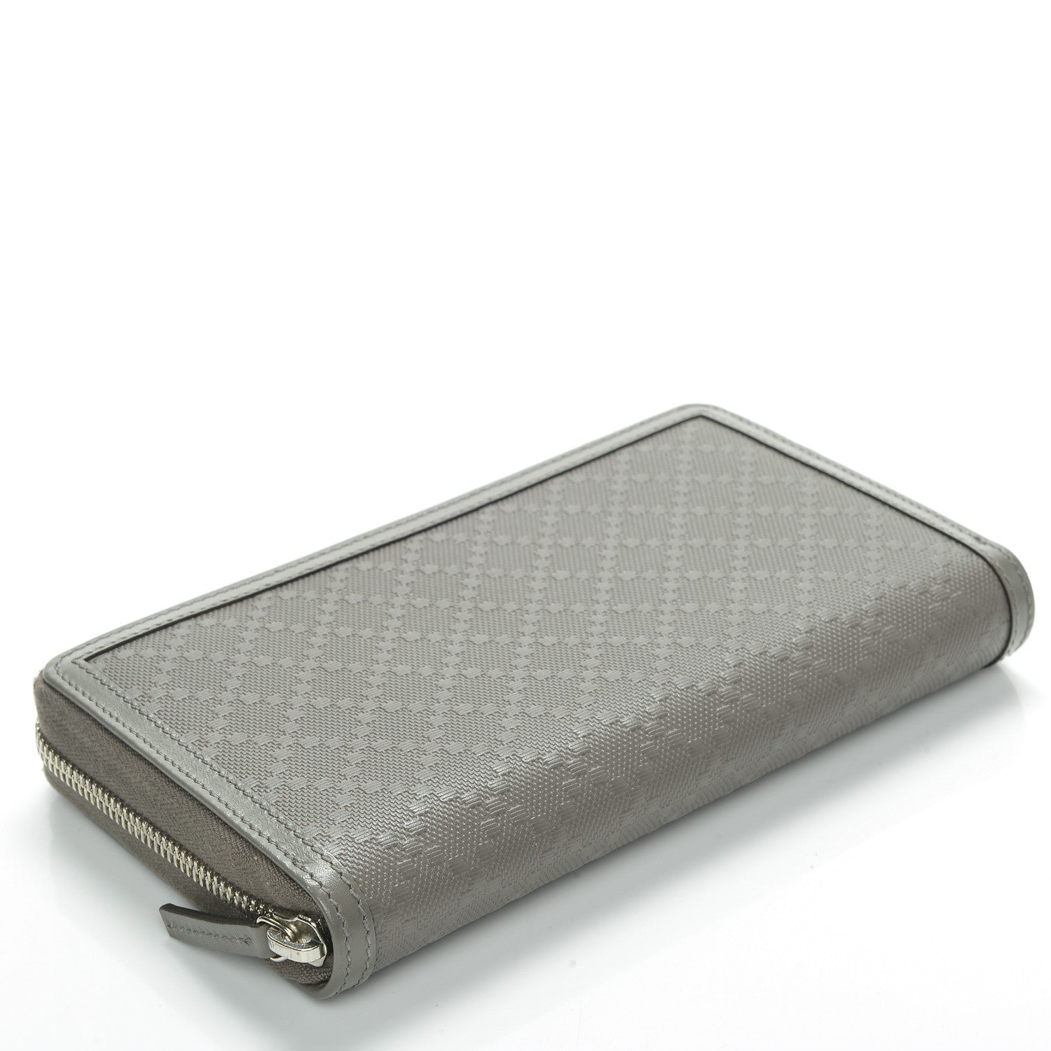 Gucci Calfskin Diamante Zip Around Wallet Loess 4 of 7