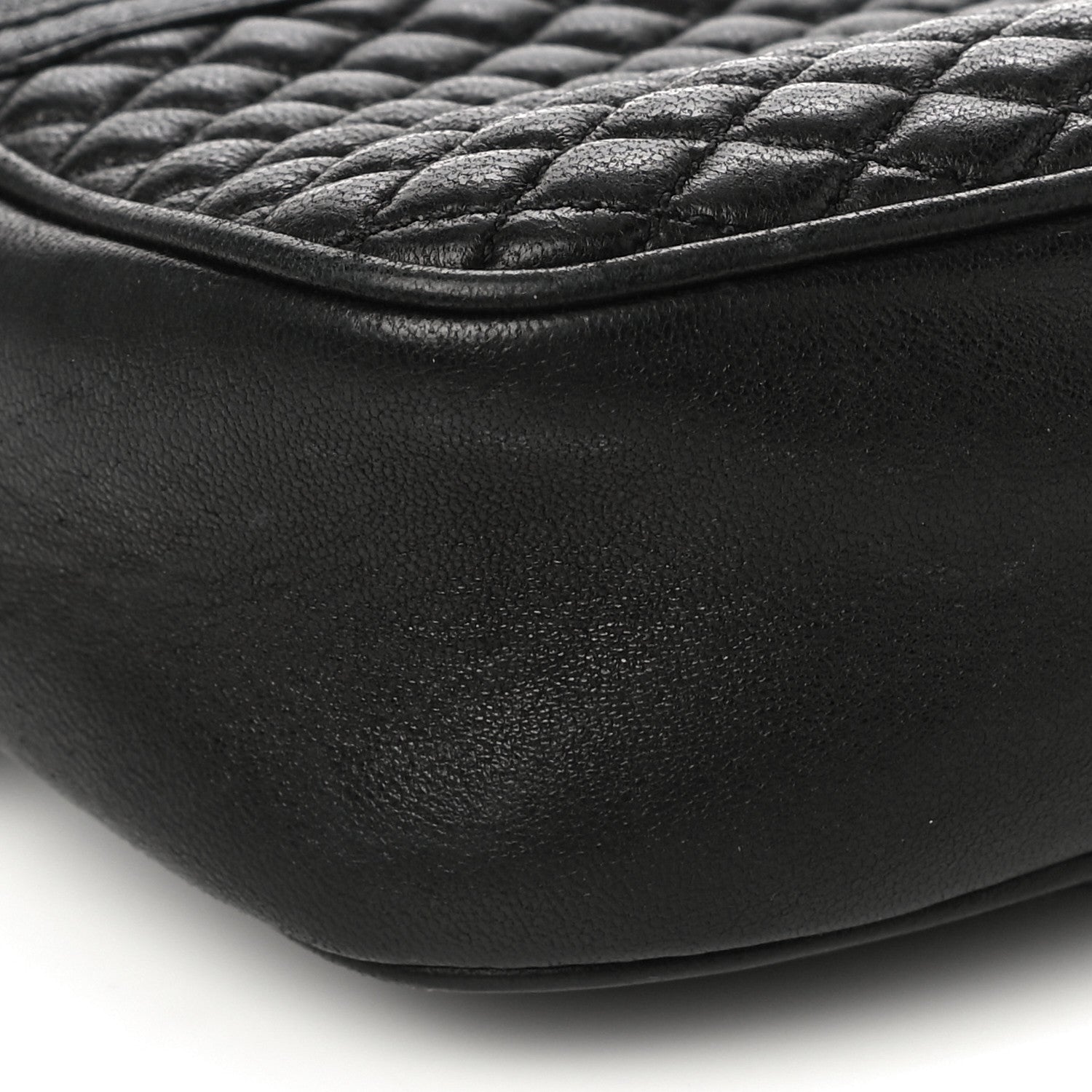 Saint Laurent Lambskin Quilted Victoire Camera Bag Black 9 of 11