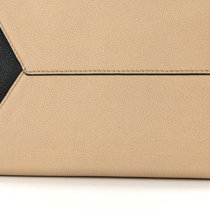 Louis Vuitton Calfskin Lockme Cabas Vanille Black 14 of 14