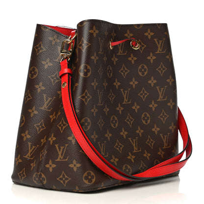 Louis Vuitton Monogram Neonoe MM Coquelicot 3 of 10