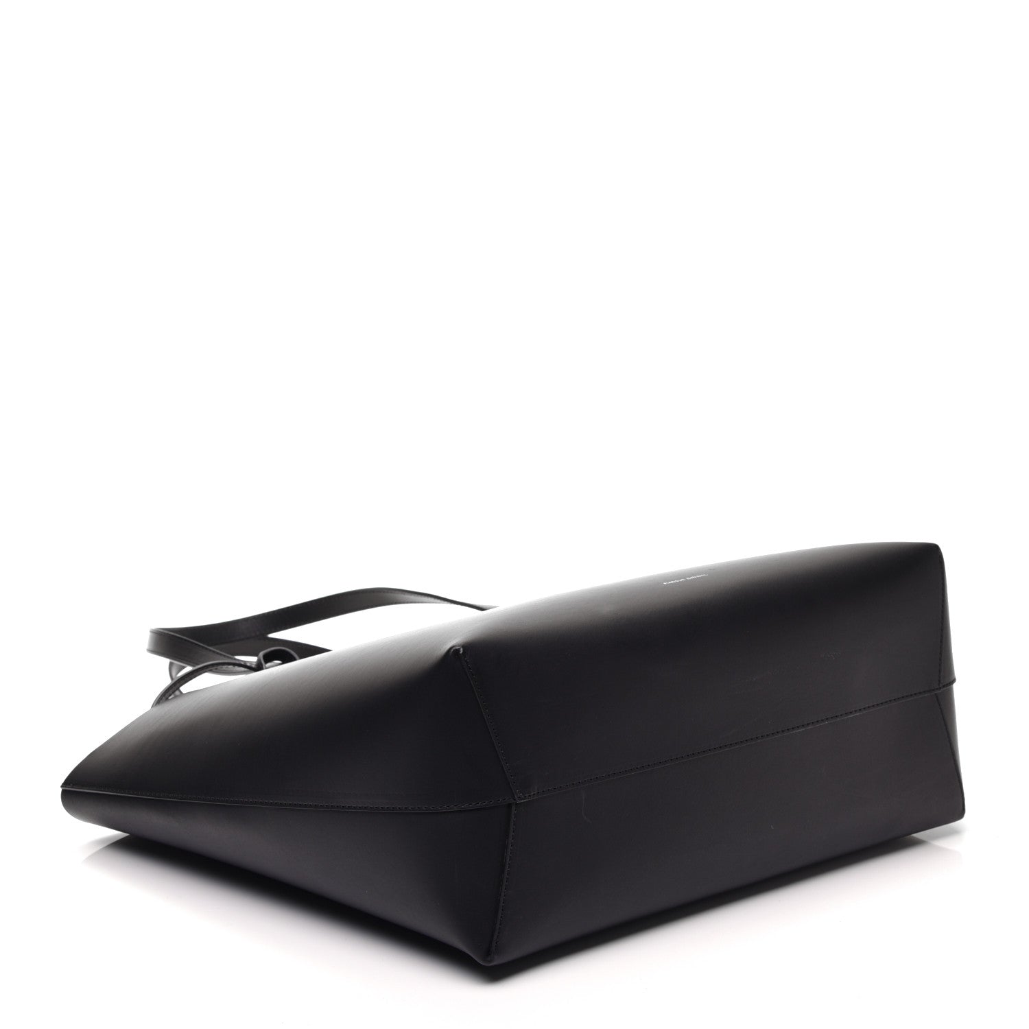 Mansur Gavriel Calfskin Large Shopping Tote Black Flamma 4 of 9