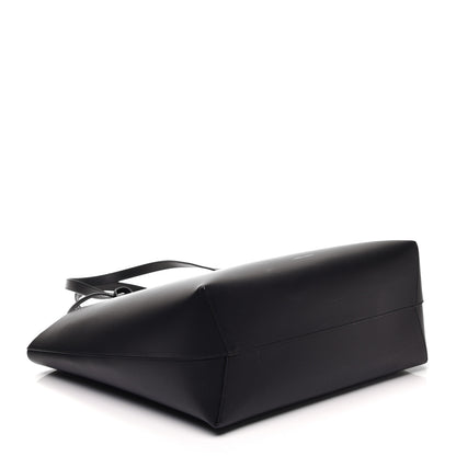 Mansur Gavriel Calfskin Large Shopping Tote Black Flamma 4 of 9