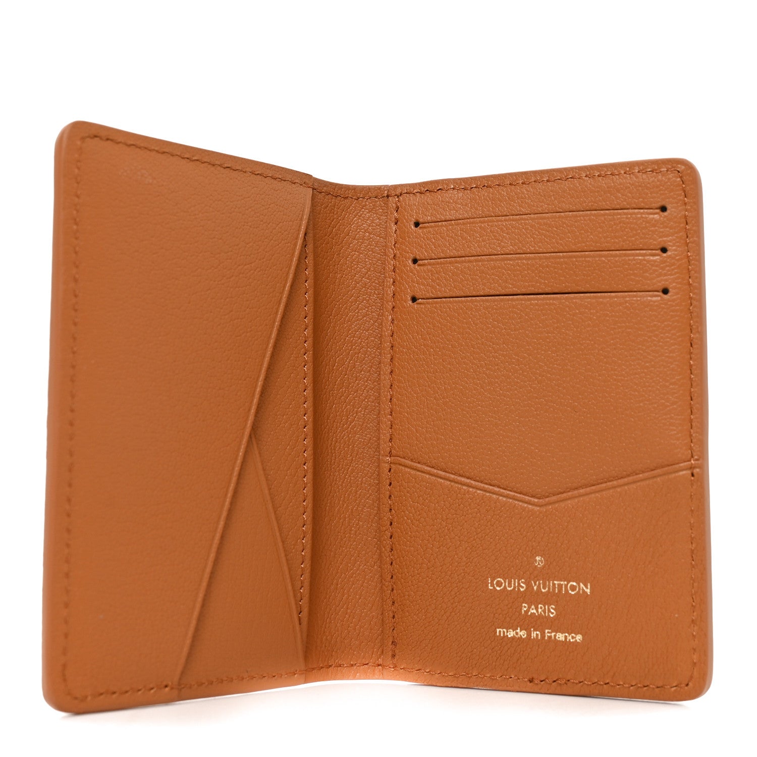 Louis Vuitton Ostrich Monogram Pocket Organizer NM Caramel 5 of 7