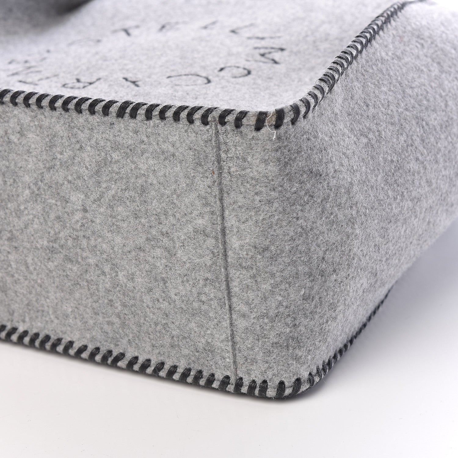 Stella McCartney Eco Felt East West Tote Smoke Slate 7 of 12