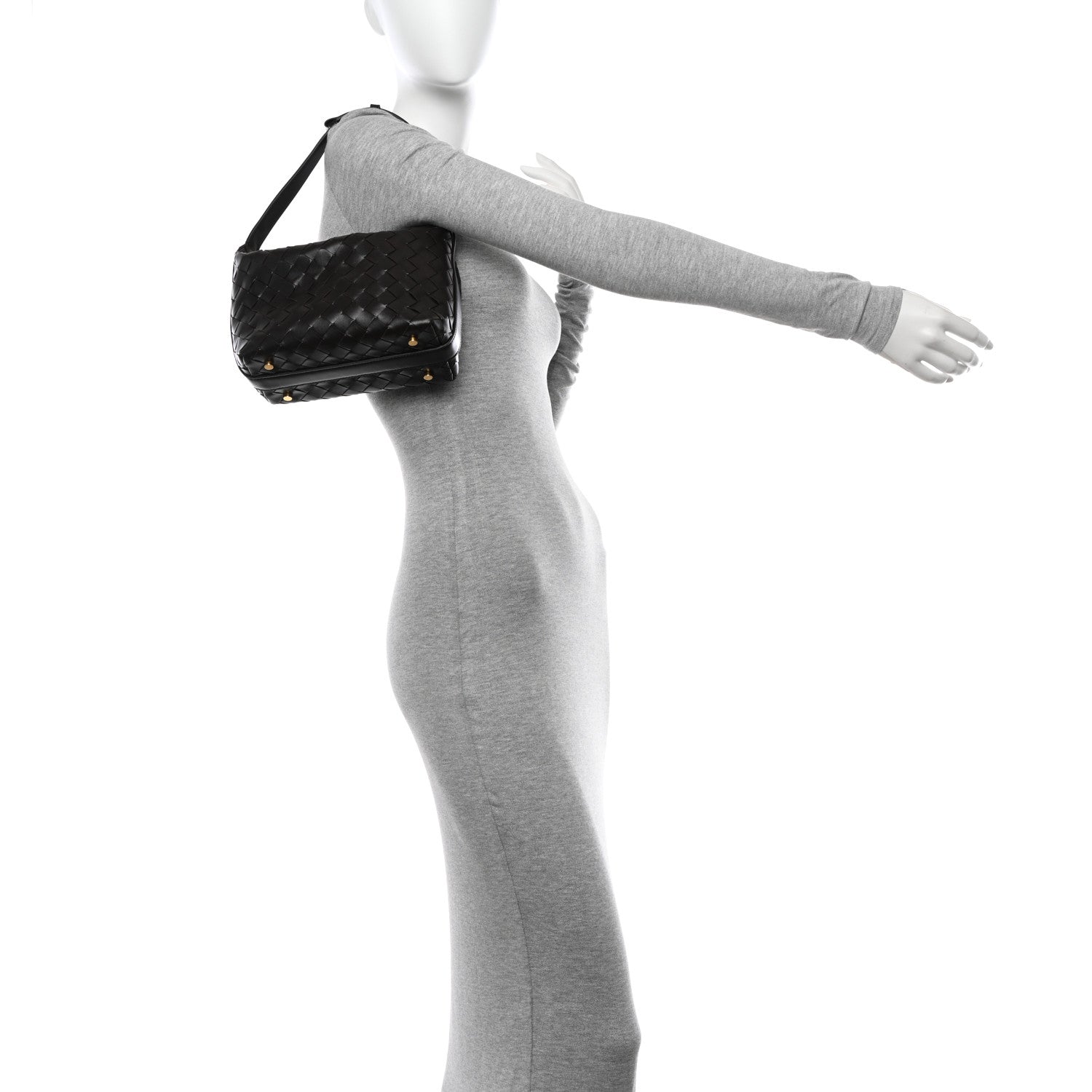 Bottega Veneta Calfskin Nappa Intrecciato Mini Wallace Fondant 2 of 10