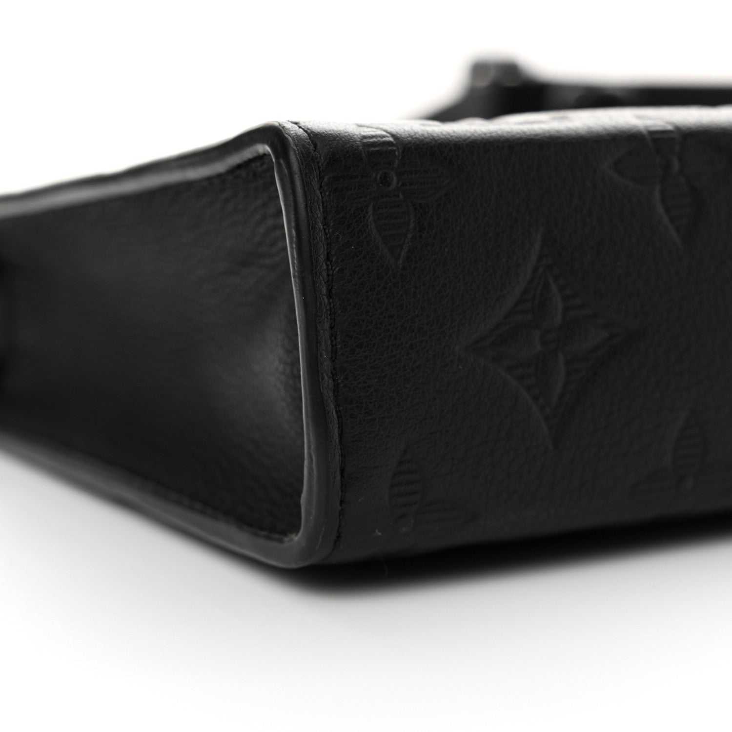 Louis Vuitton Calfskin Monogram Shadow Gaston Wearable Wallet 9 of 11