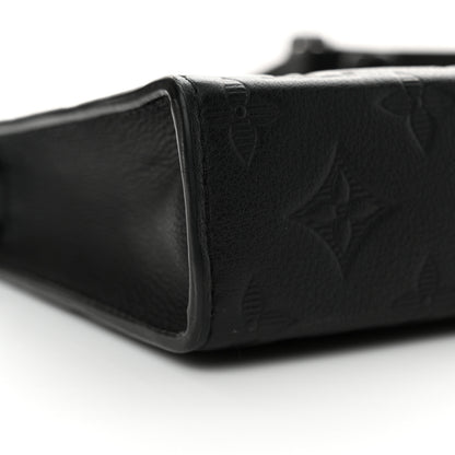 Louis Vuitton Calfskin Monogram Shadow Gaston Wearable Wallet 9 of 11